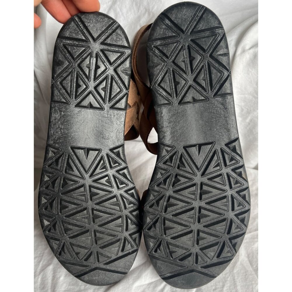Northwest Territory Sandals Brown Leather Rugged Outdoors Casual Comfort Women 7 - Picture 5 of 10
